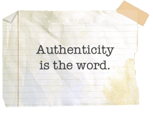 authenticity